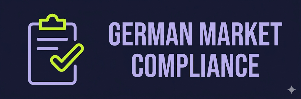 german compliance checklist banner