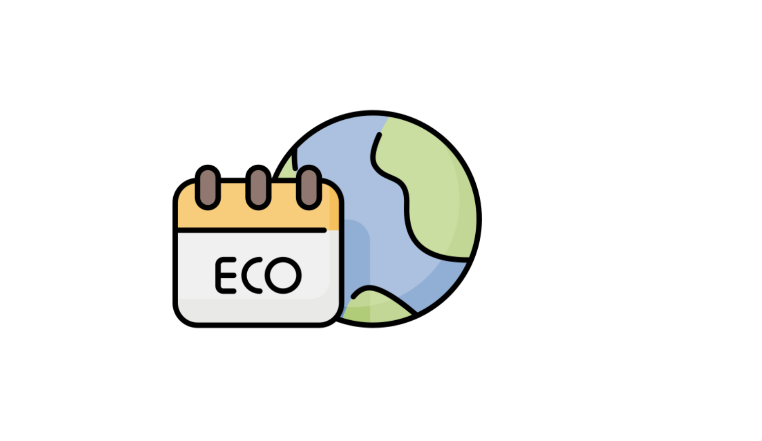 ECO earth icon banner